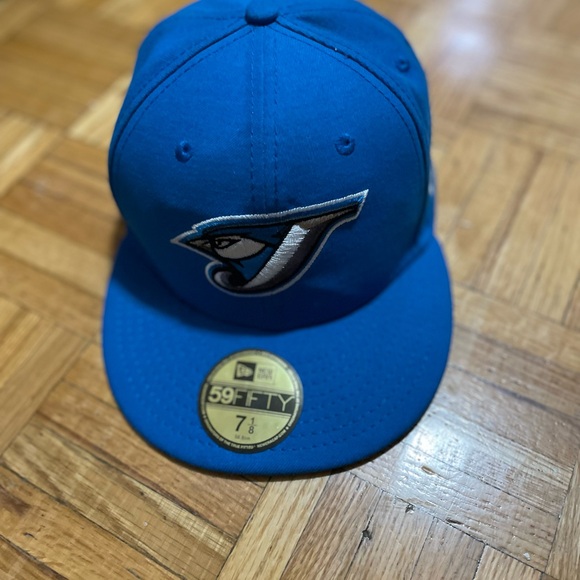Toronto Blue Jays game Authentic New Era Blue Baseball Cap - Picture 1 of 9